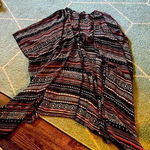 Forever 21 Beach Cover Up, Print, Sz. M